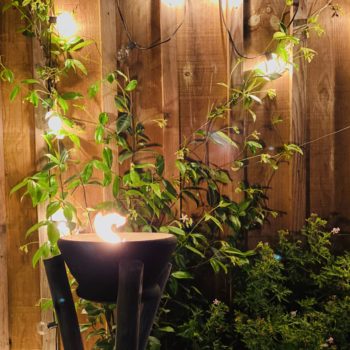 bougie nomad terre cuite sur pieds brasero trépieds candélabres flambeau extérieur jardin lumière Ma jUngle Family