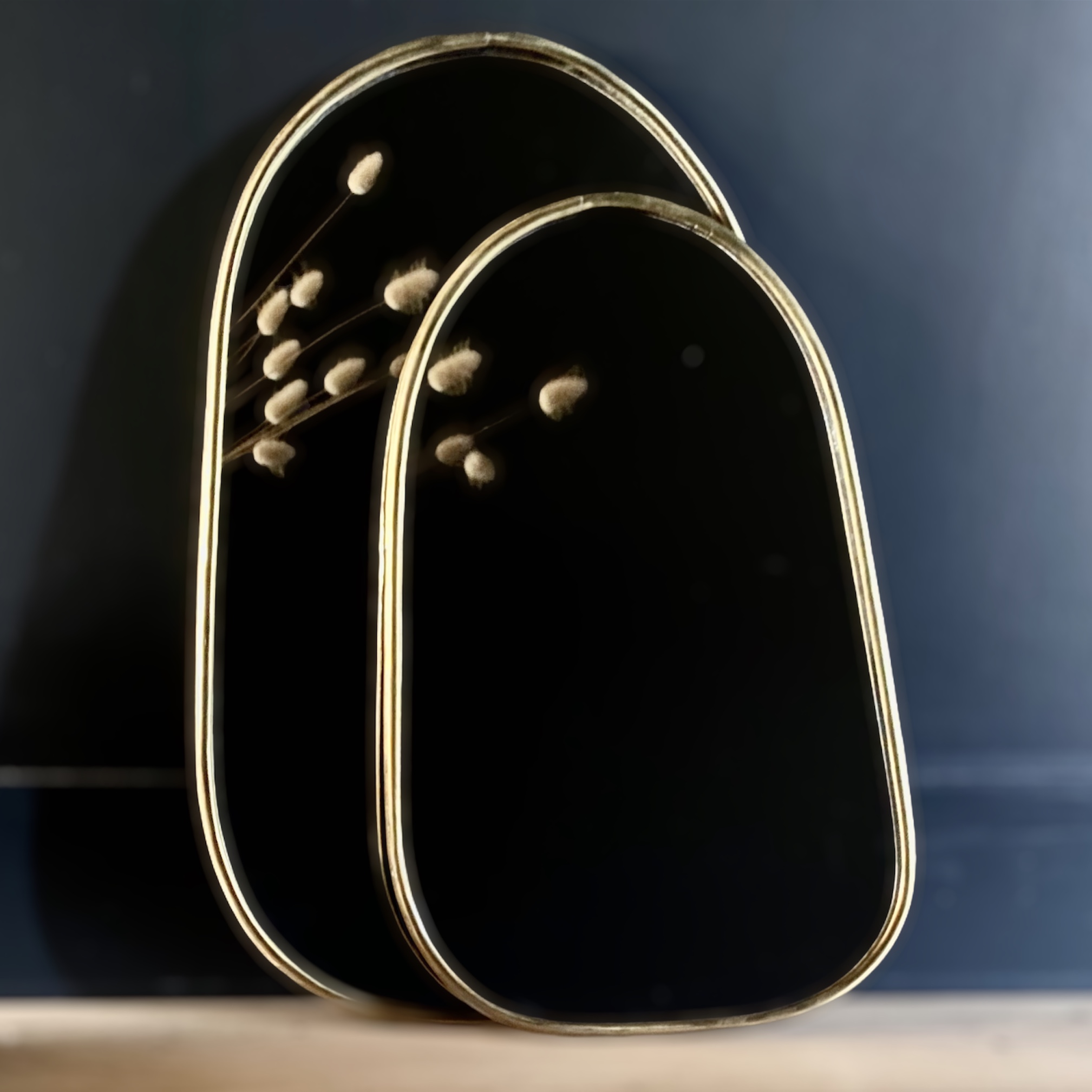miroir laiton en trapezeMaroc