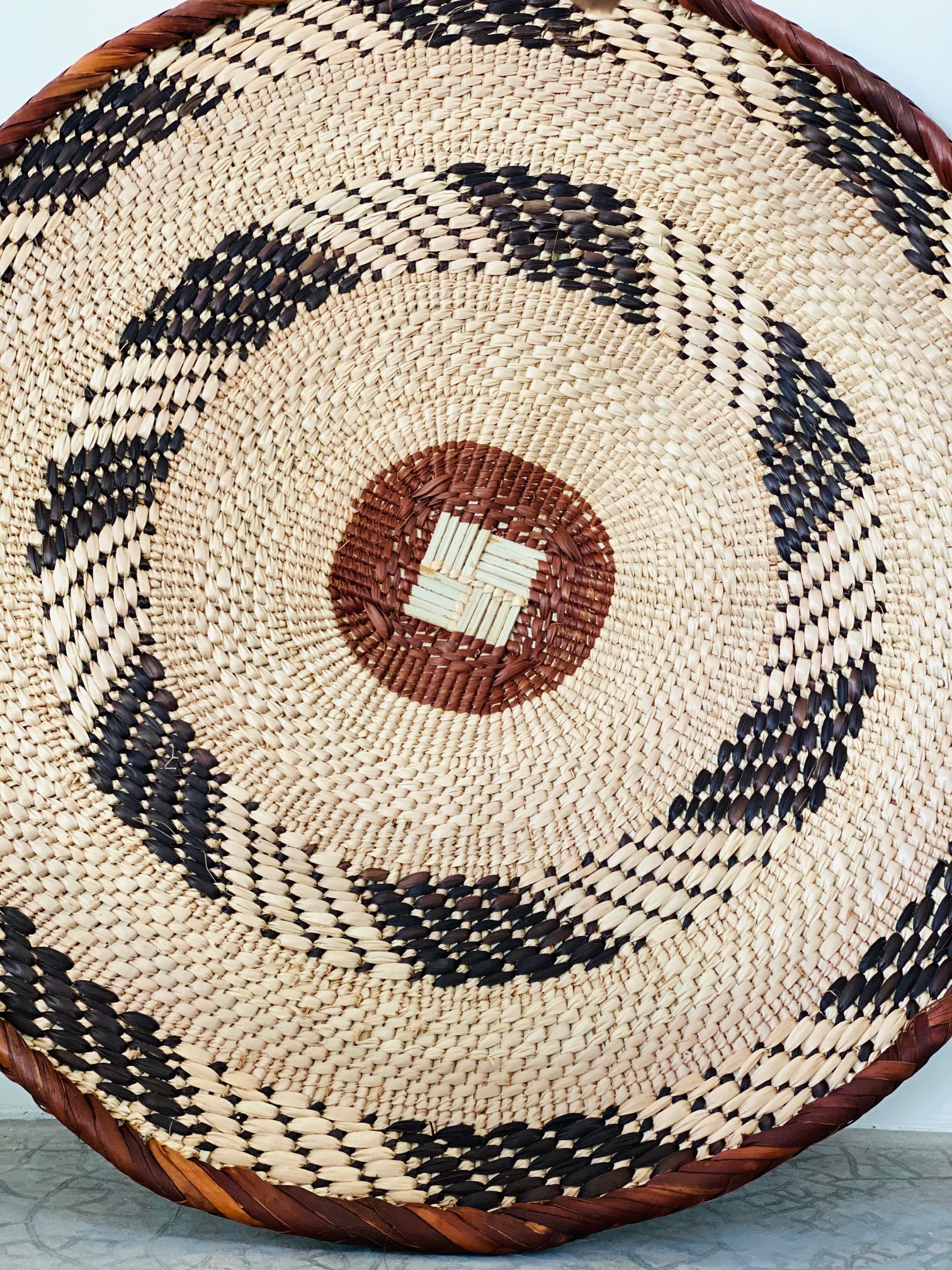 panier isangwa batonga Zimbabwe fait fait artisanale tissage fibre naturelle Ma Jungle Family