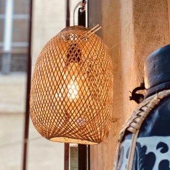 suspension fish en bambou fbloomingvilleabriquée a la main en Thaïlande Ma Jungle Family ajourée legere