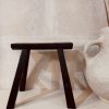 tabouret en orme vintage noire ethnique boheme chic Ma Jungle Family artisanat chine
