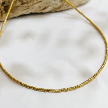 collier ras de cou pierre hematite reflet dore made in france fabrique en france creatrice de bijoux bracelet plaque or Ma Jungle Family