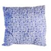 housse e coussin bleu capri grec fleuri blanc pompon blockprint coton indien ma jungle family oeil dessin graphique