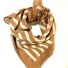 bandana carre foulard en voile de coton fleurs d'hibiscus rouge imprimé blockprint en Inde a Jaipur indien fleurs turquoise rose indien moutarde bleu nuit celadon Ma Jungle Family imprime graphiques moderne rayures terra