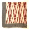 bandana carre foulard en voile de coton fleurs d'hibiscus rouge imprimé blockprint en Inde a Jaipur indien fleurs turquoise rose indien moutarde bleu nuit celadon Ma Jungle Family imprime graphiques moderne pin rouge et bordure grise
