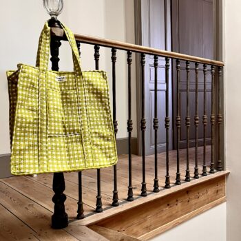 Gand cabas sac molletonne matelasse coton safran bleu fleuri sac a langer kaki violet Inde blockprint Ma jungle Family sac de plage, valise cabine marine fleurs rouges dahlia, vert Frida Kahlo, corail, motif japonais, léopard rose, rouge, guinguette, vintage, pique nique, nappe à carreaux, marine, vert anis