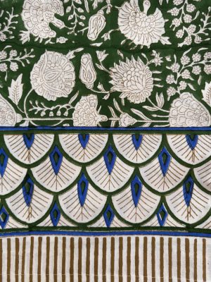 Nappe indienne vert prairie Ma Jungle Family